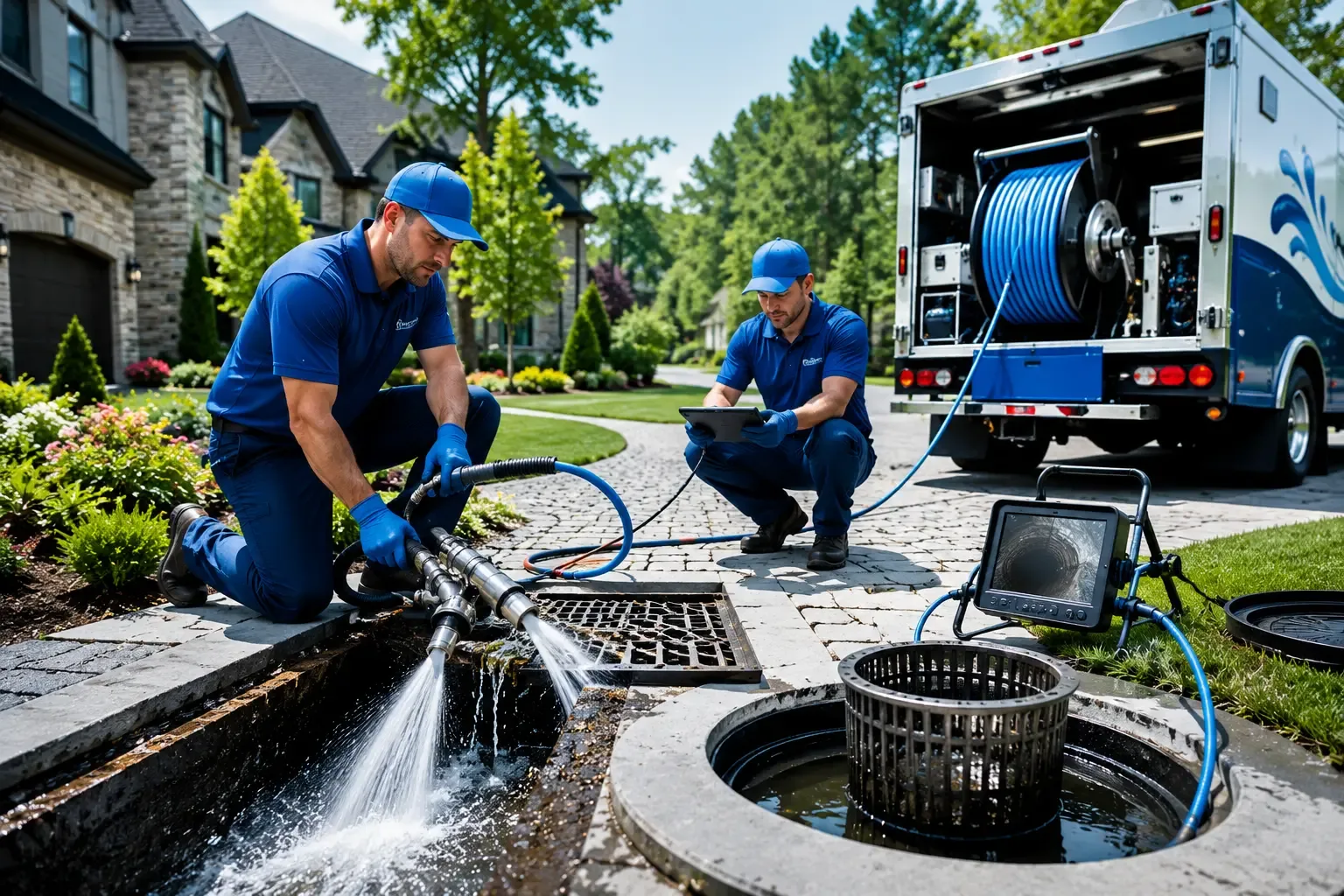 Local outdoor drain cleaning professionals in La Mesa, NM